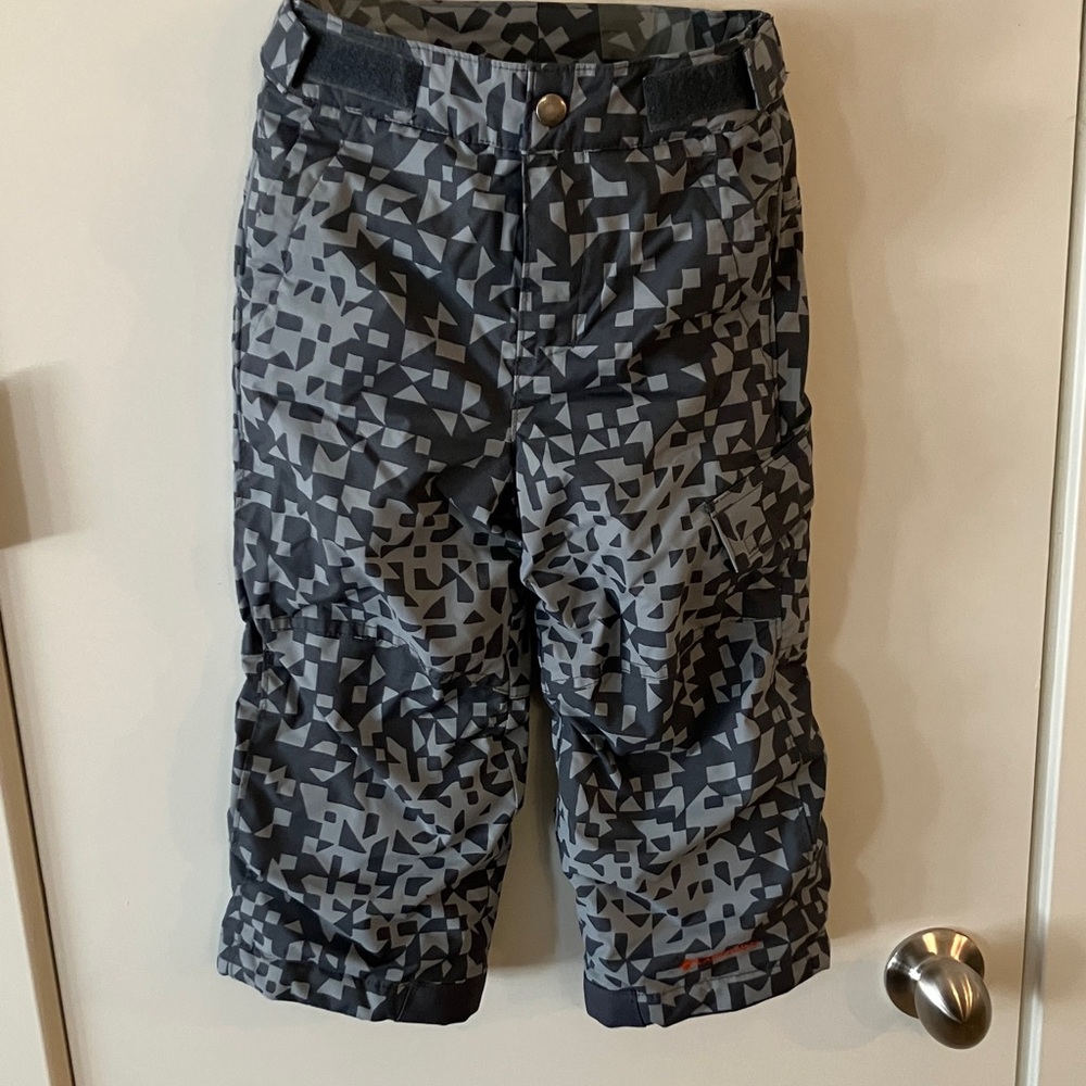 Columbia Kids Geometric Patterned Shorts - Gray